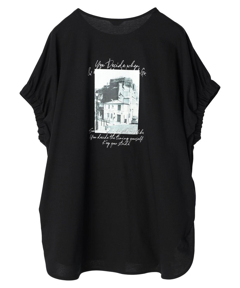 AMERICAN HOLIC フォトプリントカットチュニック 