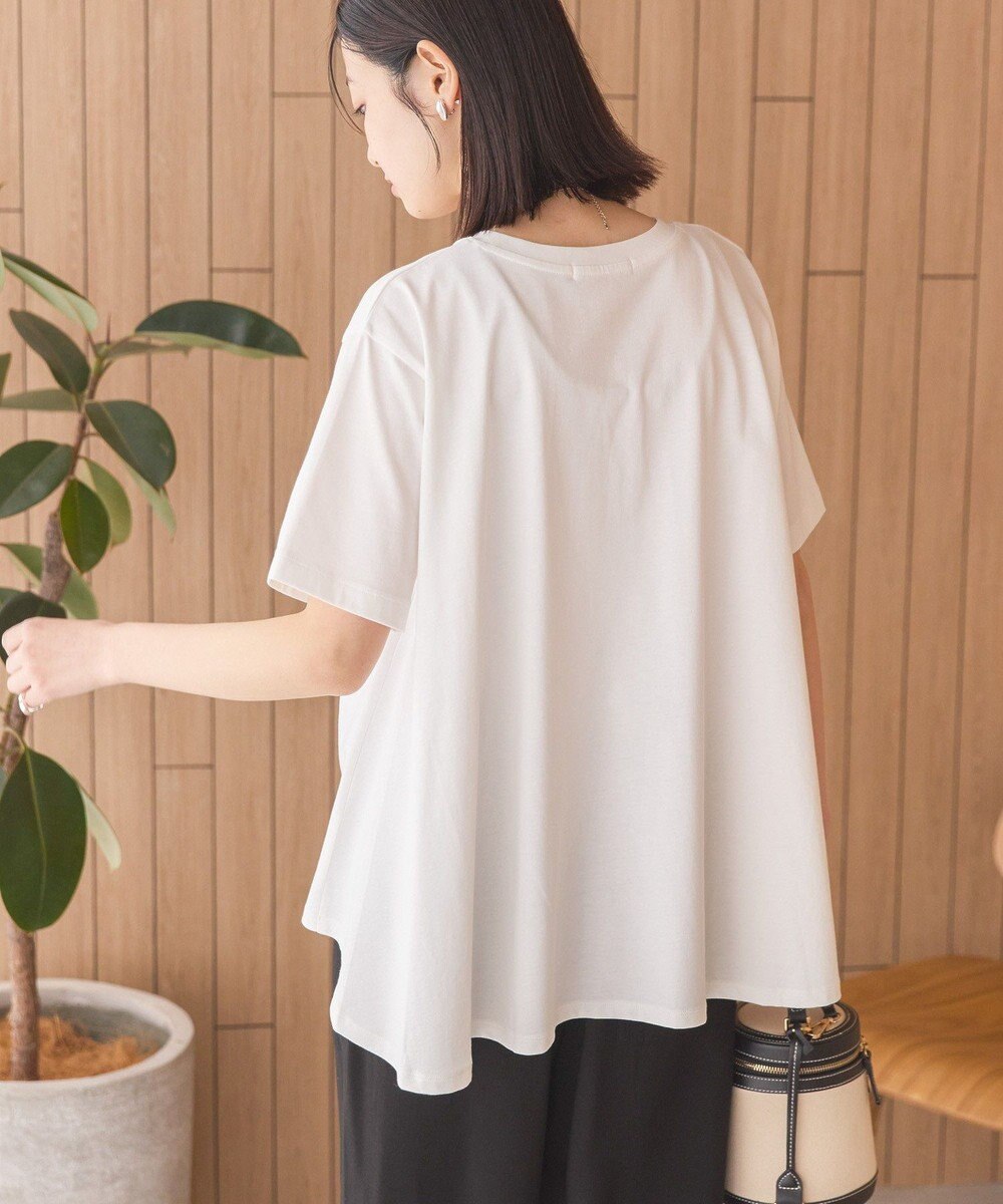 AMERICAN HOLIC 接触冷感バックフレア半袖プルオーバー 