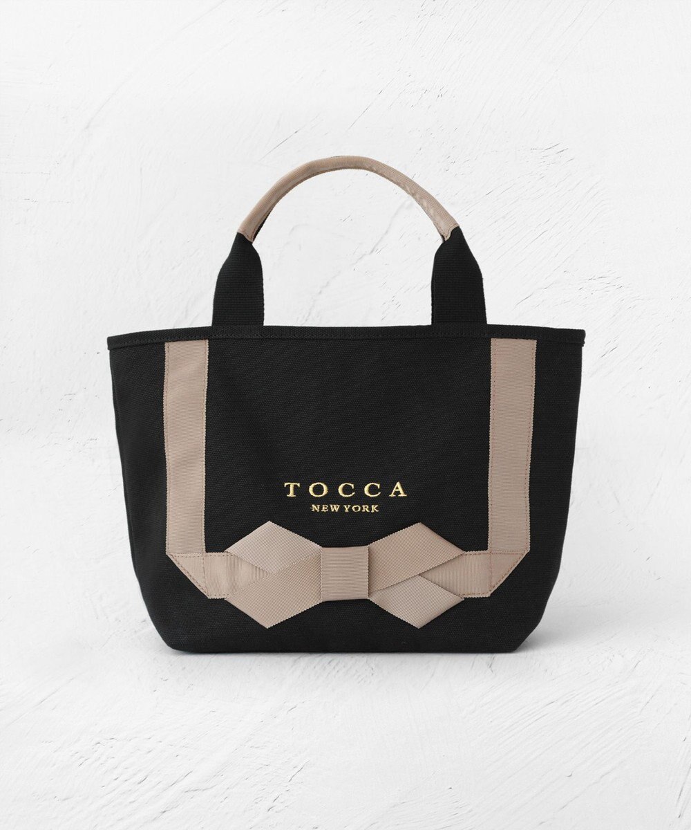 TOCCA 【選べる2種類のデザイン！】MEMORIES of TOCCA CANVASTOTE キャンバストートバッグ ブラック系