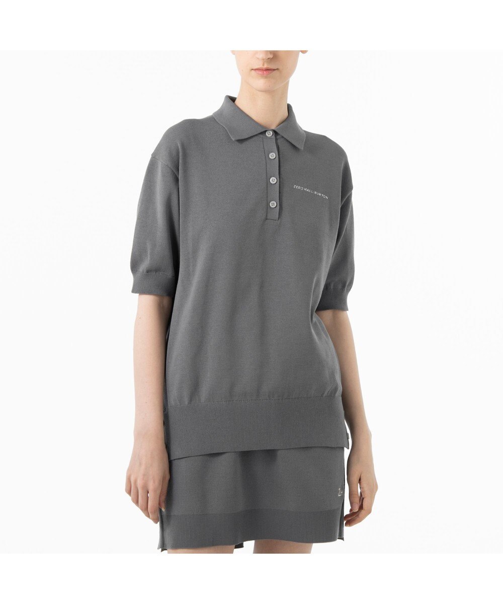 ZERO HALLIBURTON 【セットアップ可能】 ニットポロシャツ ZHG-W5A4c 85138 