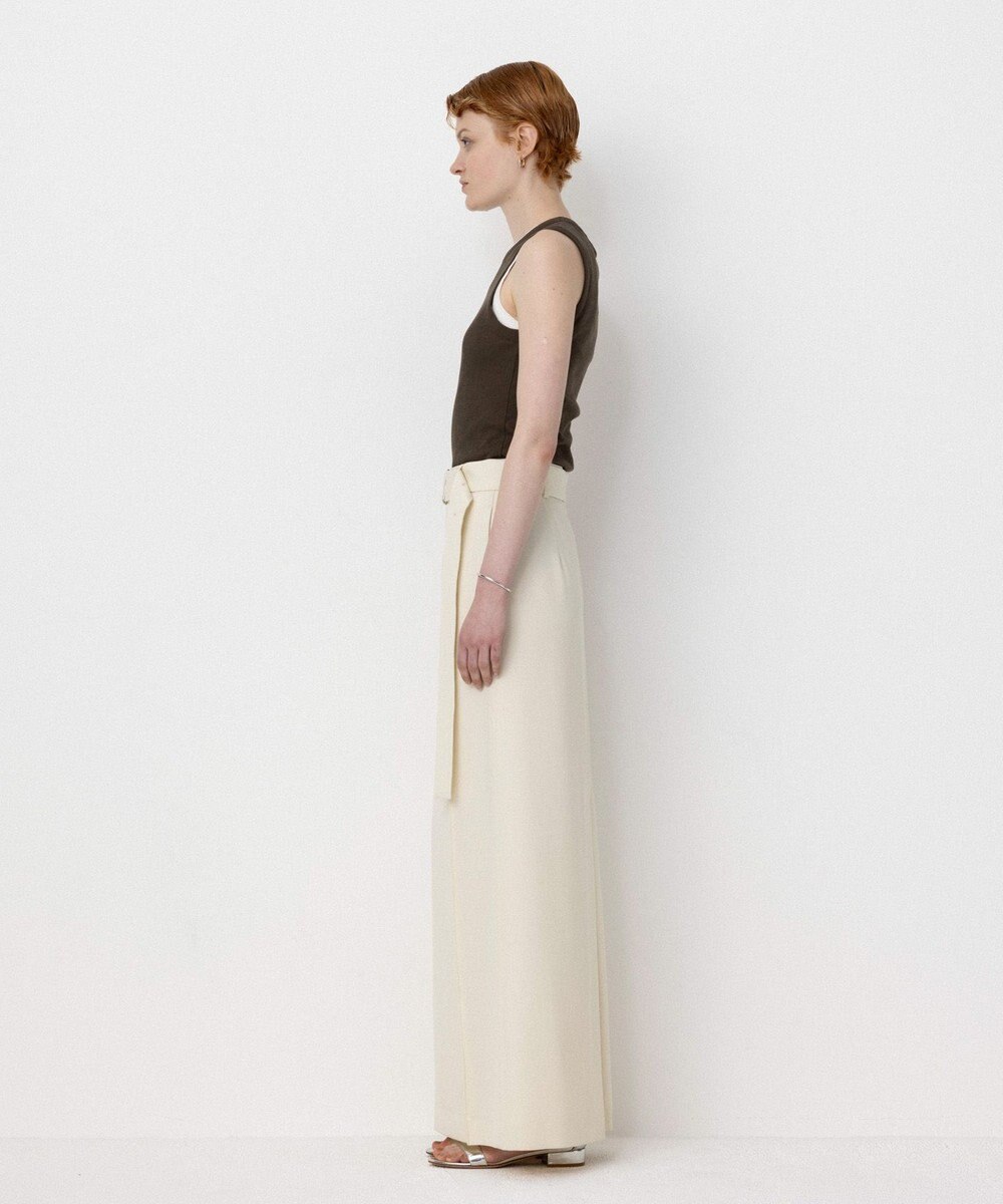 NAVE 【Nave・セットアップ可】ウールポリエステルツイルスカート 