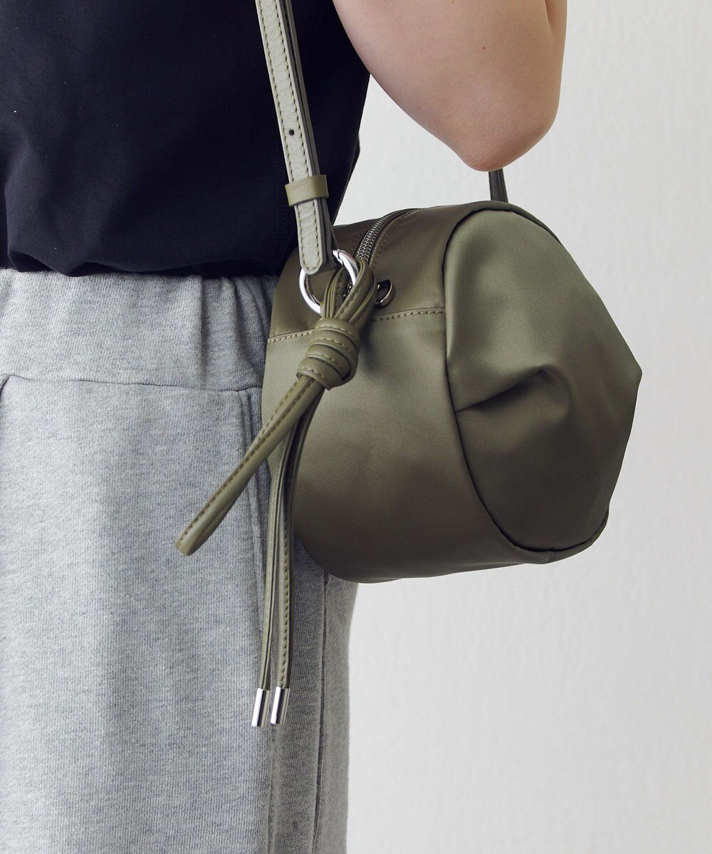 russet クラウズナイロンサークルミニショルダーバッグ(CE-1728) 