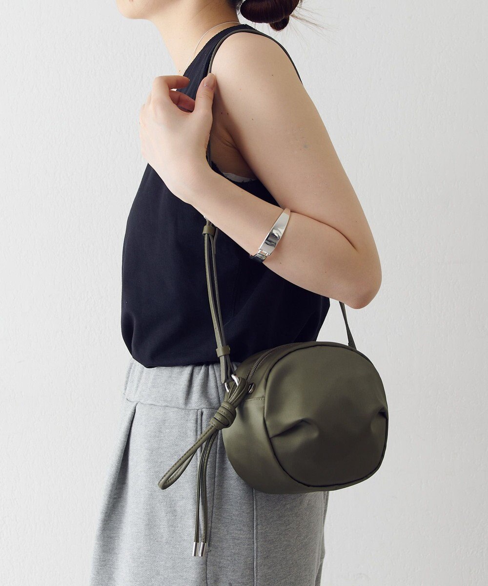 russet クラウズナイロンサークルミニショルダーバッグ(CE-1728) 