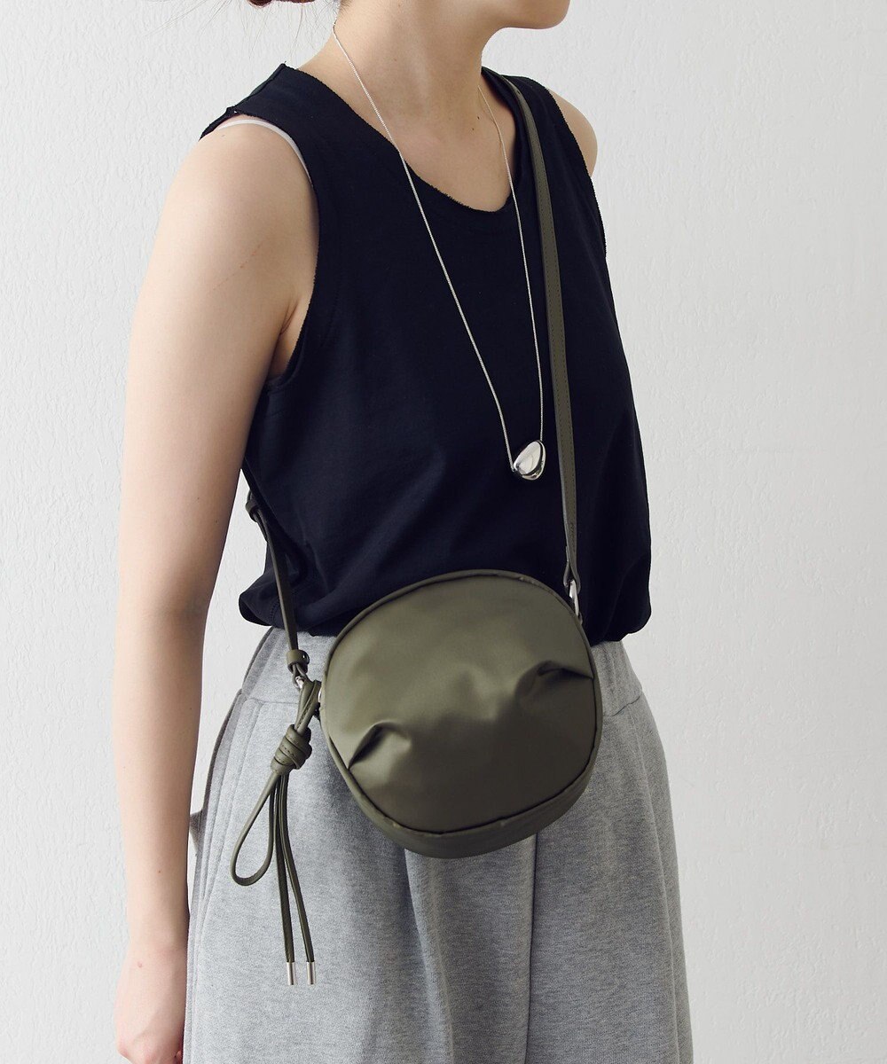 russet クラウズナイロンサークルミニショルダーバッグ(CE-1728) 