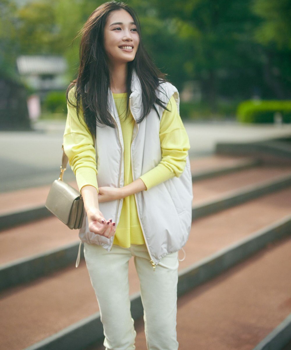 23区 【洗える】23区DENIM ベルベットストレッチ スキニーパンツ 