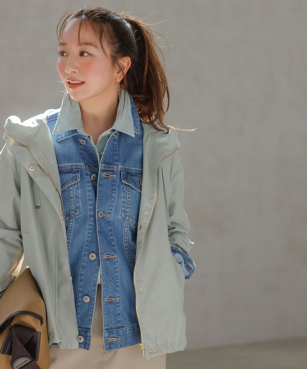 ANY 【撥水/UVカット/手洗い可】ラク映え撥水マウンパ 