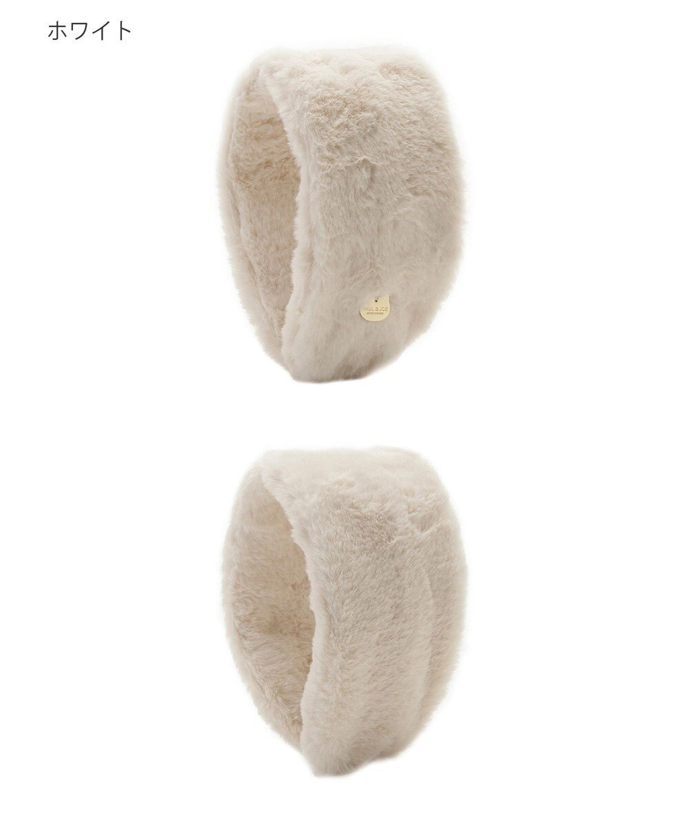 MOONBAT PAUL&JOE ACCESSOIRES(ポール&ジョー)カチューシャ イヤマフ ネコチャーム付 