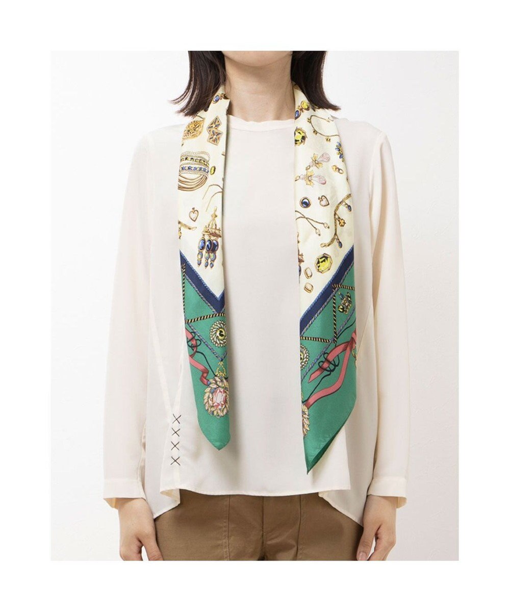 UNBILLION カカトゥ kakatoo / ジュエリーボックスシルクスカーフ 