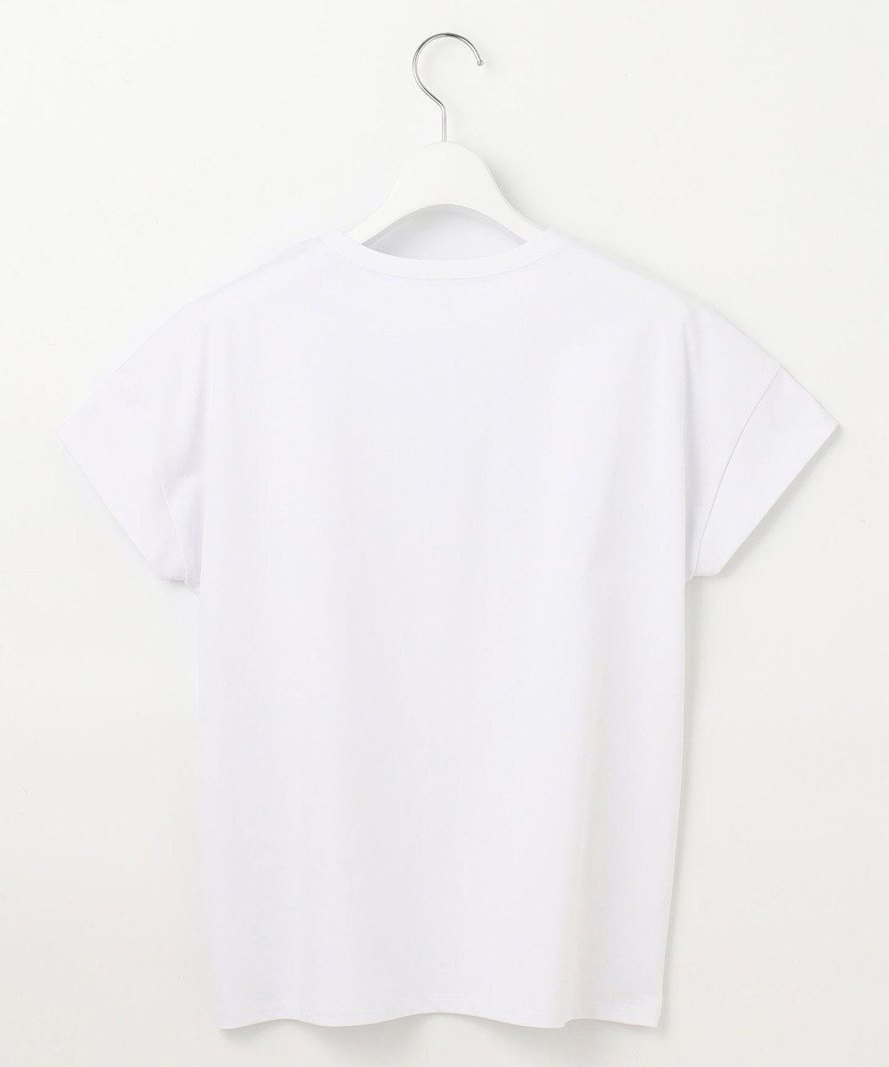 23区 L 【UVカット/洗える】CA ME PLAIT ロゴTシャツ 