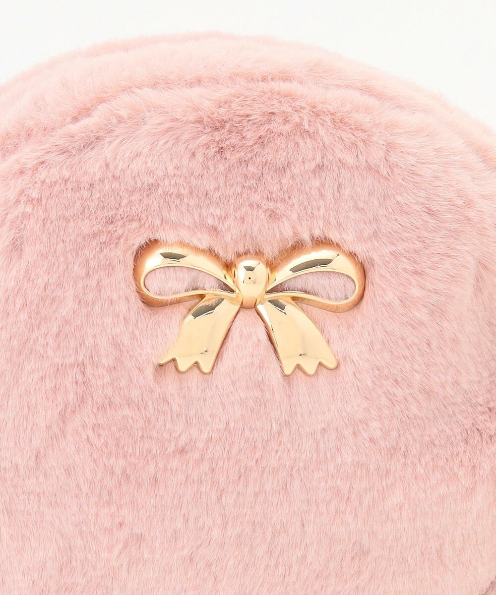 ANY KIDS フェイクファーポシェット 