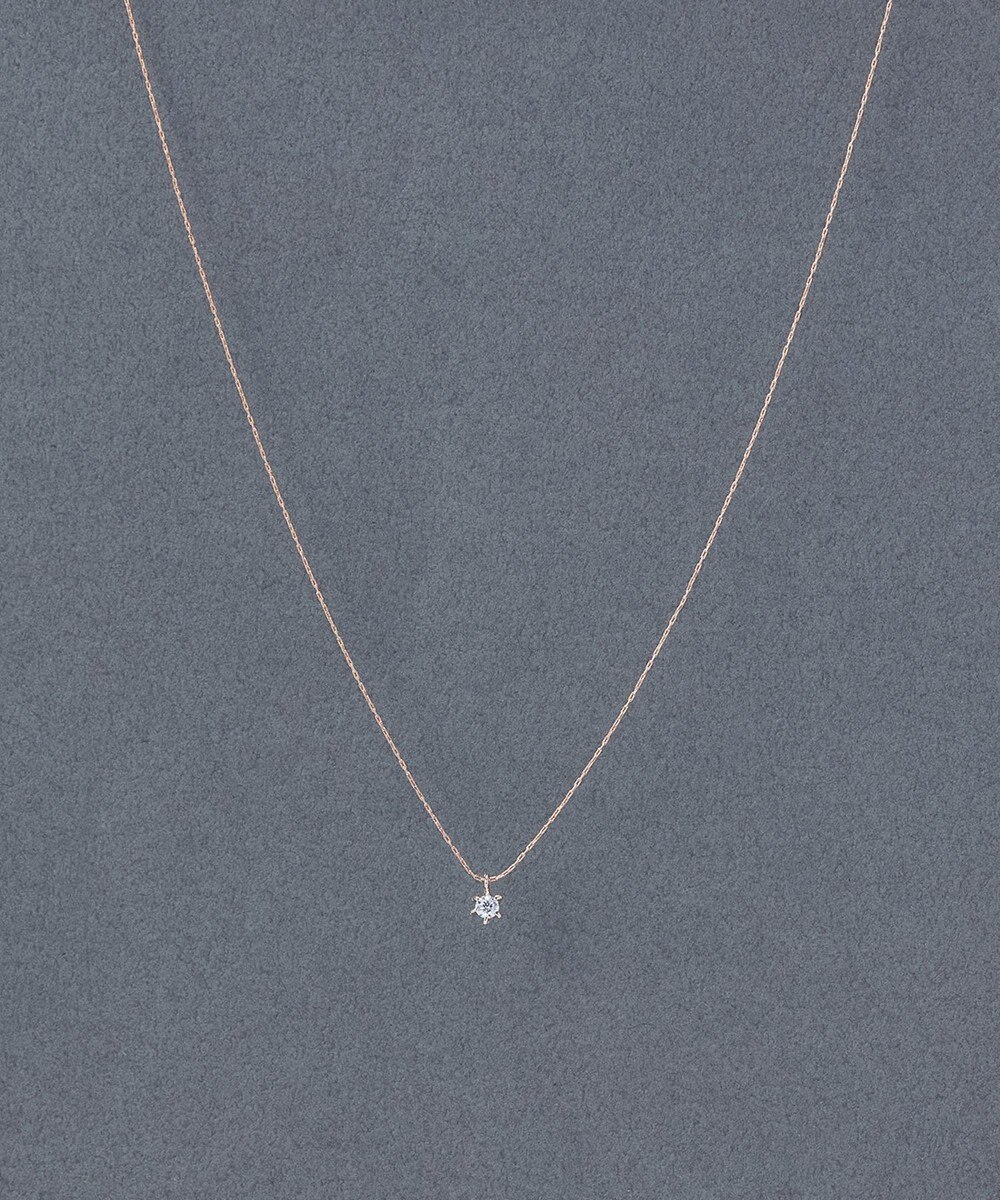 Phoebe 〈金属アレルギー対応〉スターリービジューネックレス 一粒石/定番 