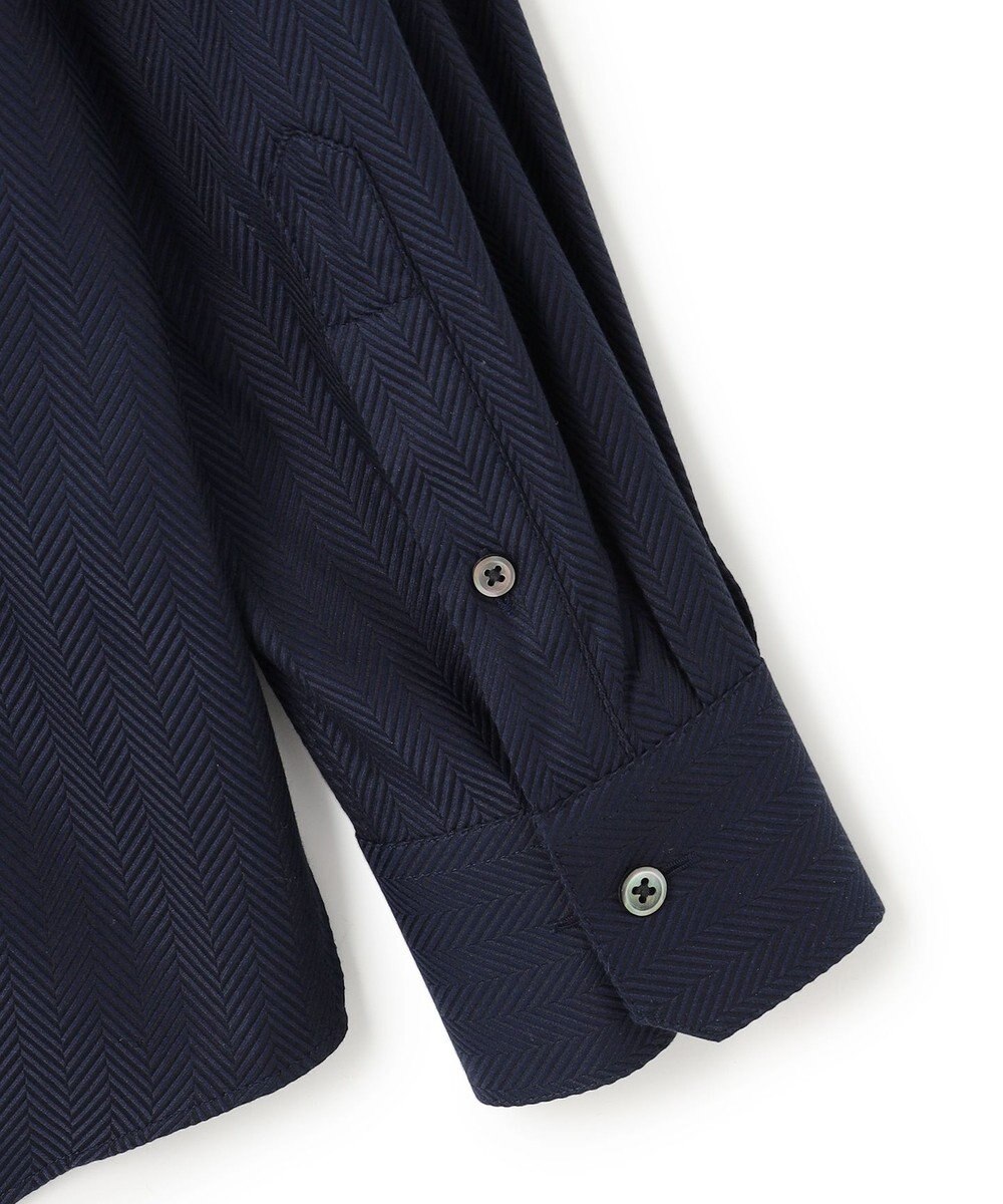 JOSEPH HOMME 【ドレスシャツ】ヘリンボンシャツ レギュラーカラードレスシャツ 