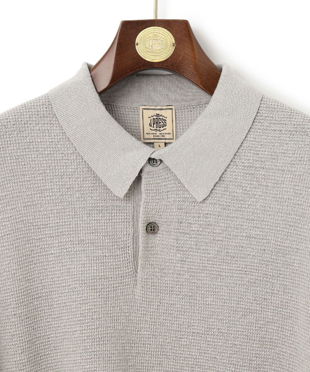 J.PRESS MEN 【WEB・一部店舗限定】ニットポロシャツ 