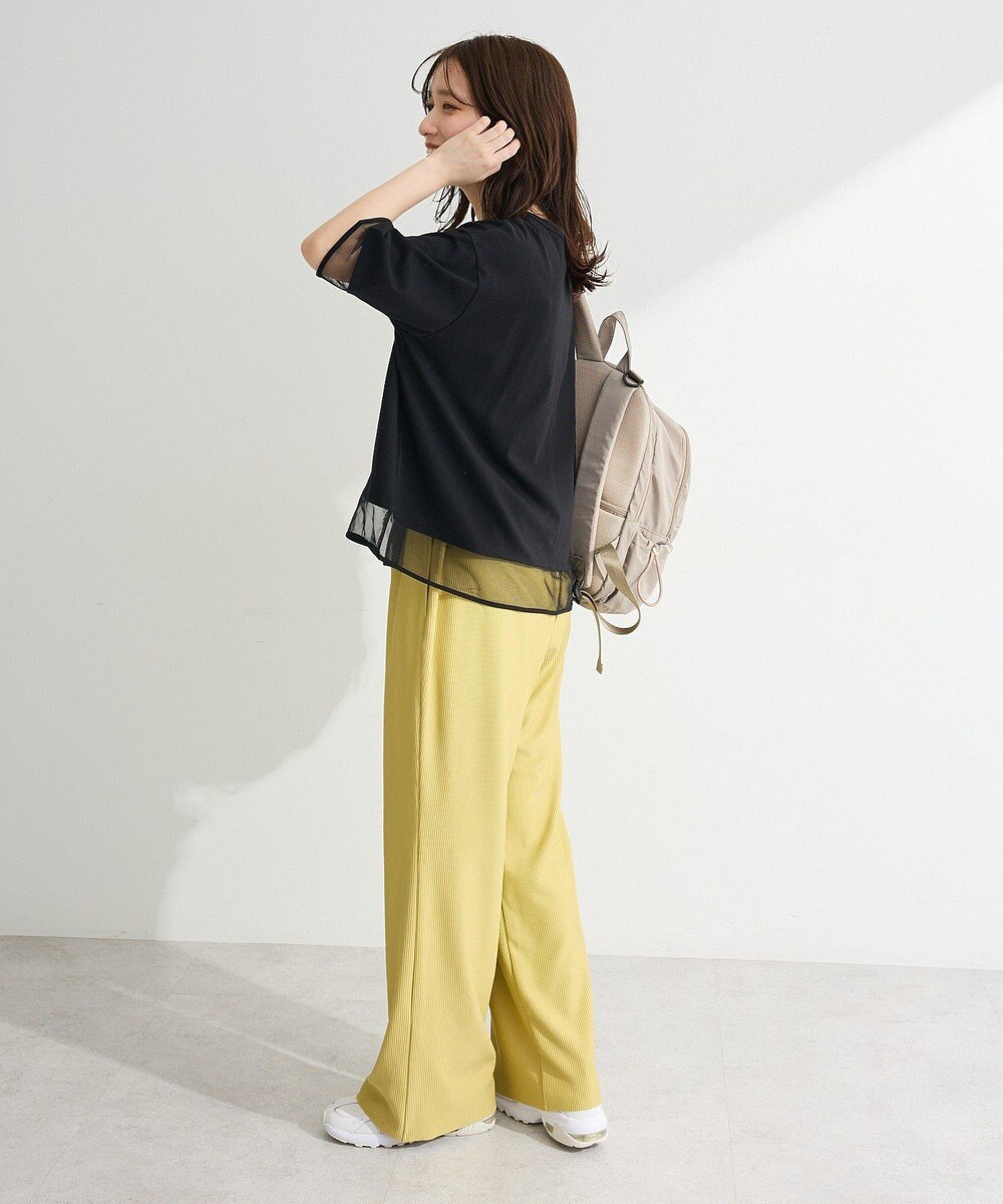 Green Parks 【適ON】遮熱チュールドッキングプルオーバー 