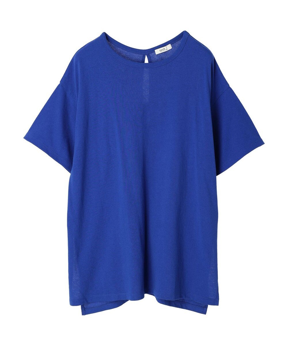 earth music&ecology バックスリットねじりチュニックＴ 