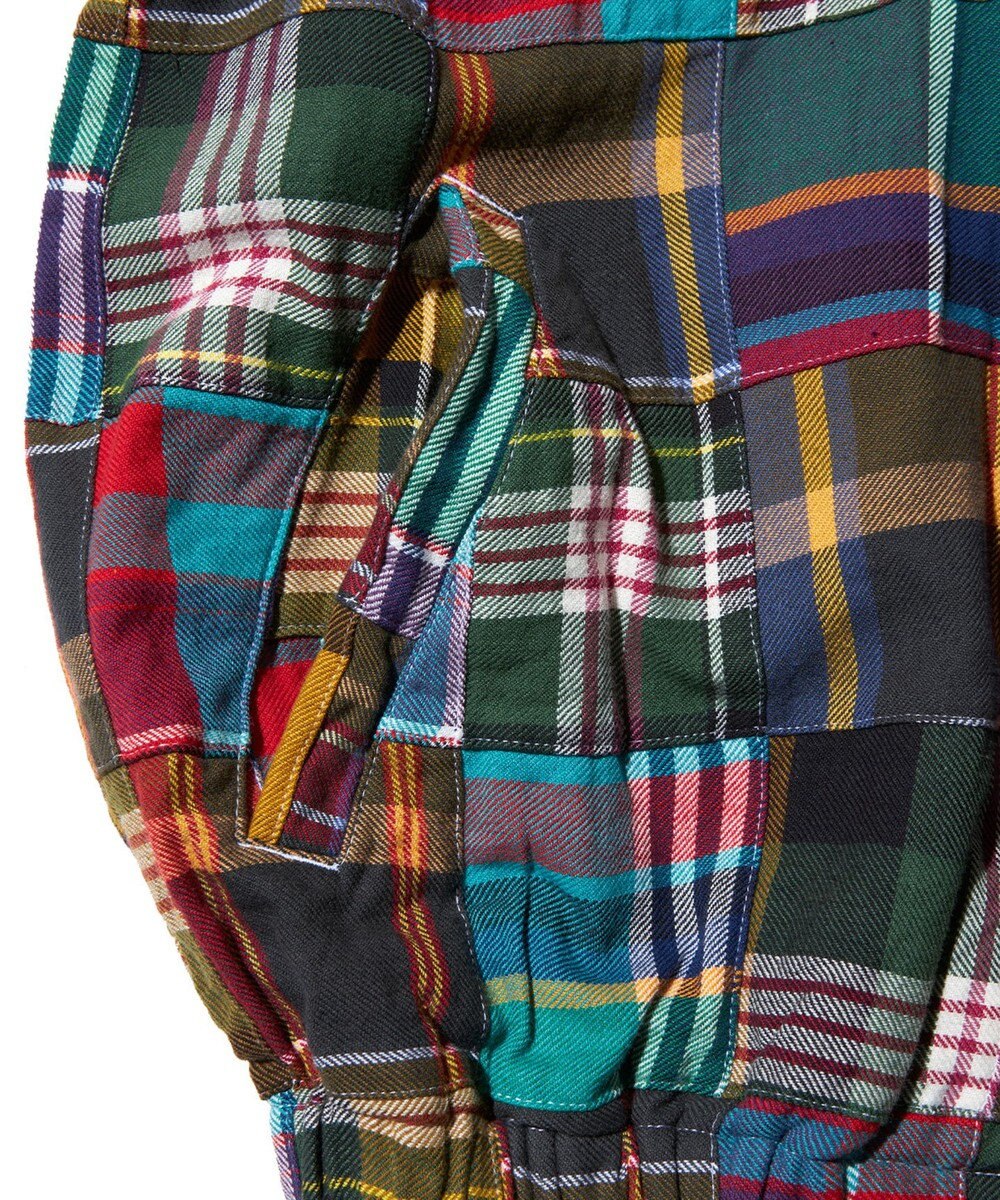 J.PRESS MEN 【J.PRESS ORIGINALS】PACHWORK NEL MADRAS SWING TOP 