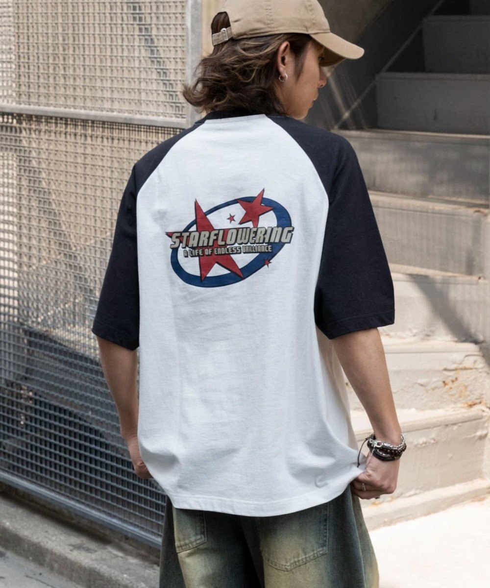 WEGO 【ユニセックス着用ITEM】ラグラングラフィックBIG　T（SS） 