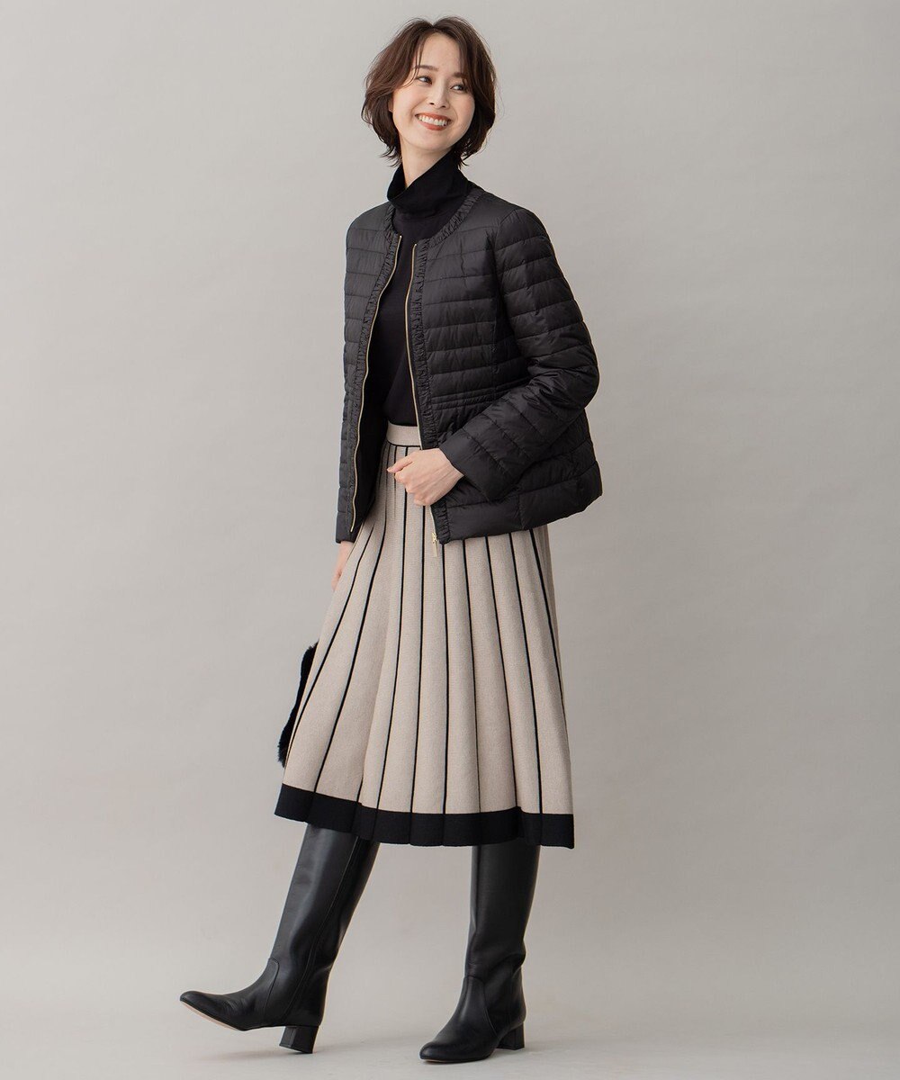 自由区 【ご好評につきWEBのみ新色追加/洗える/マルチウェイ】リバーシブルニット セットアップ 