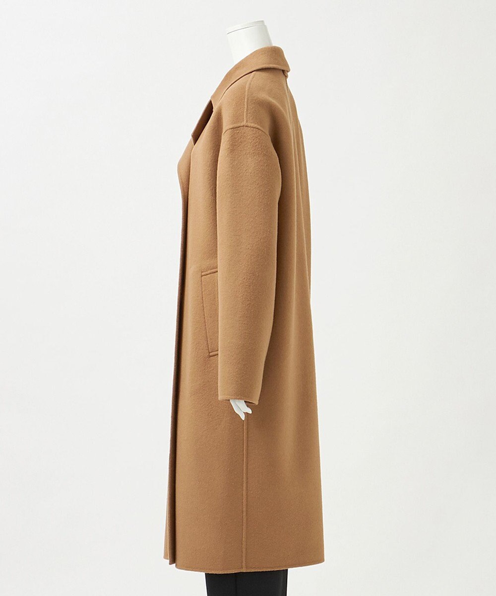 23区 S 【エステータ】ウールリバー ケープ付き コート 