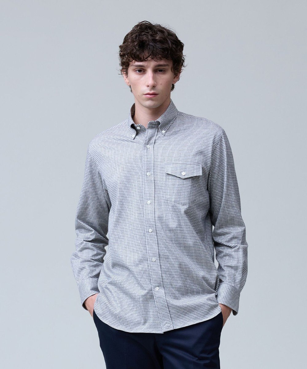 J.PRESS MEN 【KANEMASA JERSEY】ネルジャージータッターソール シャツ / B.D. 