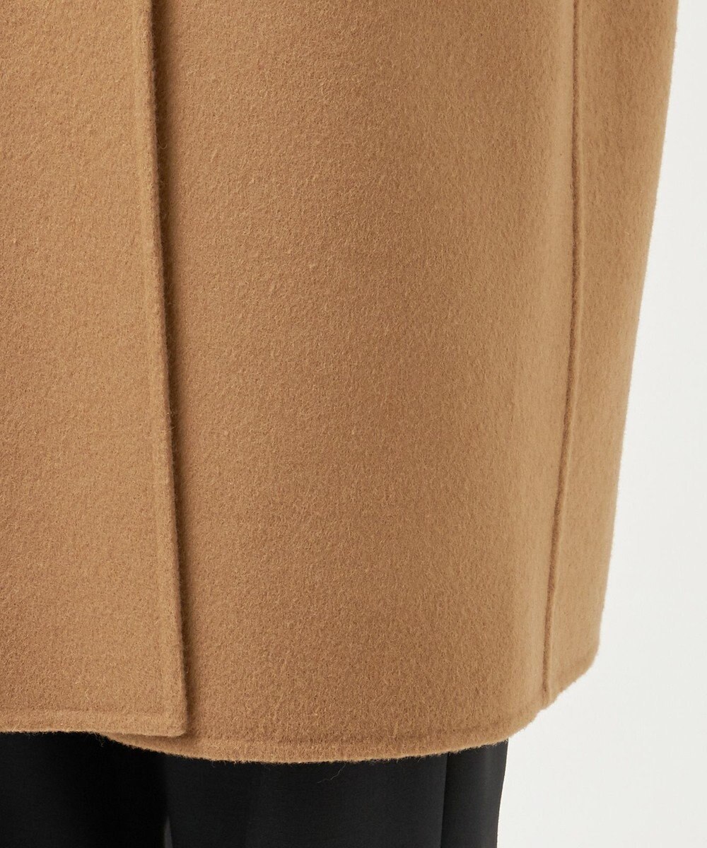 23区 S 【エステータ】ウールリバー ケープ付き コート 