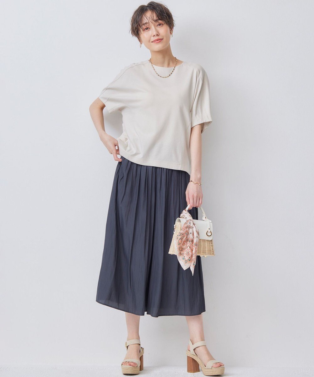 組曲 L コクーンシルエットカットソー 