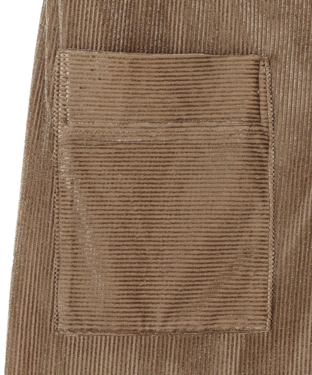 uncrave シアーベロアリブ ギャザーパンツ 