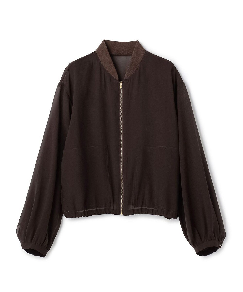 BEIGE， SERAPHIN / ライトシアーギャザー ブルゾン 