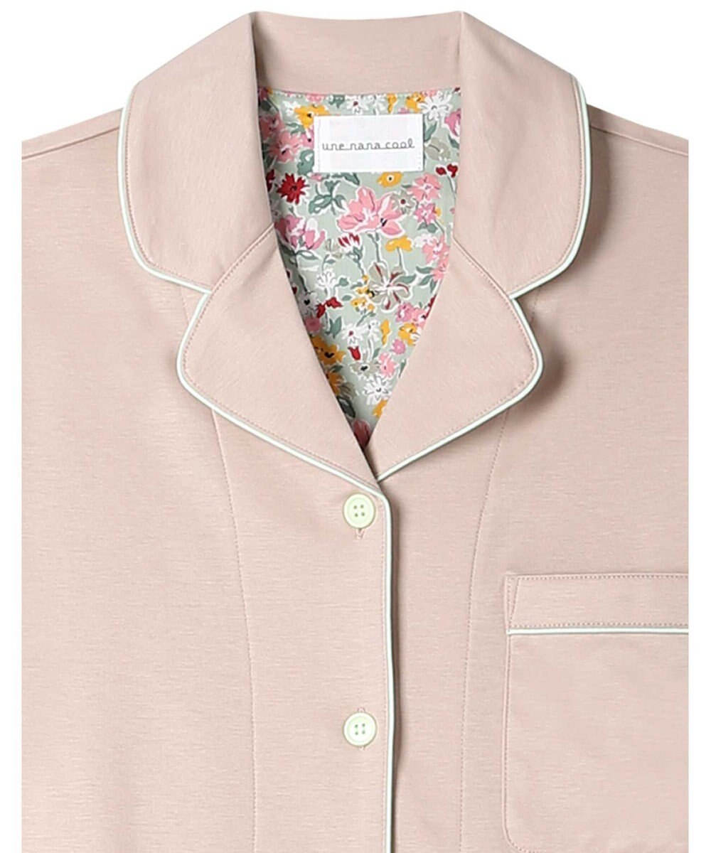 une nana cool 【綿100％】シルケットスムースパジャマ　MADE WITH LIBERTY FABRIC 