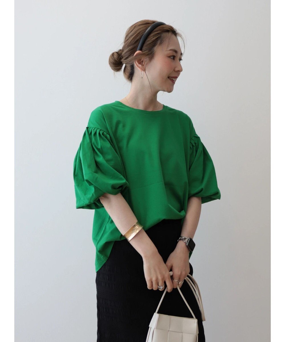 AMERICAN HOLIC ボリュームスリーブカットプルオーバー 