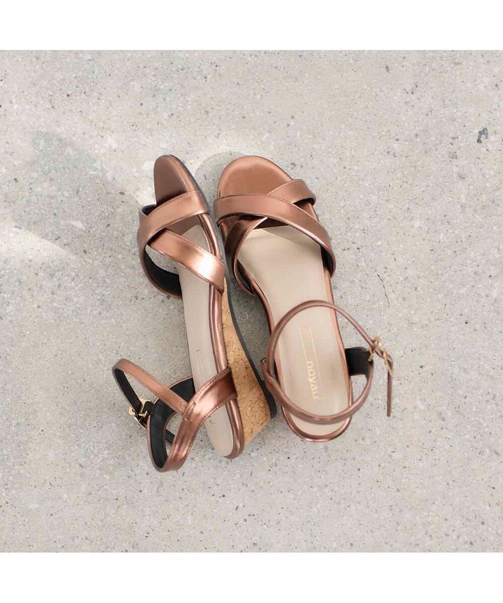 MODE ET JACOMO <noyau>ヒールクロスベルトサンダル 