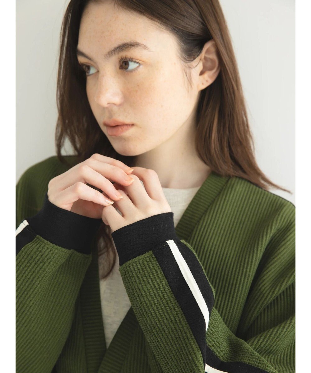 CRAFT STANDARD BOUTIQUE 【リサイクル】ラインカーディガン 