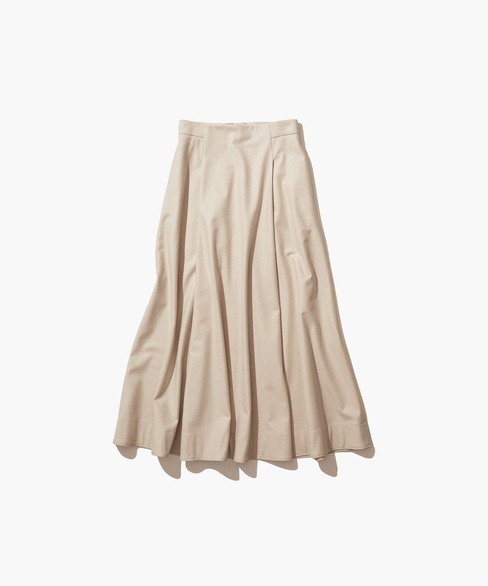 ATON MERINO COLLEGE FLANNEL | フレアスカート 