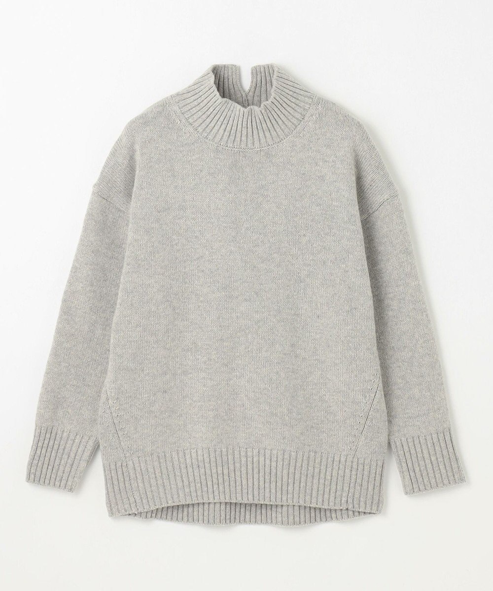 ANY ラムウールボトルネックプルオーバー 