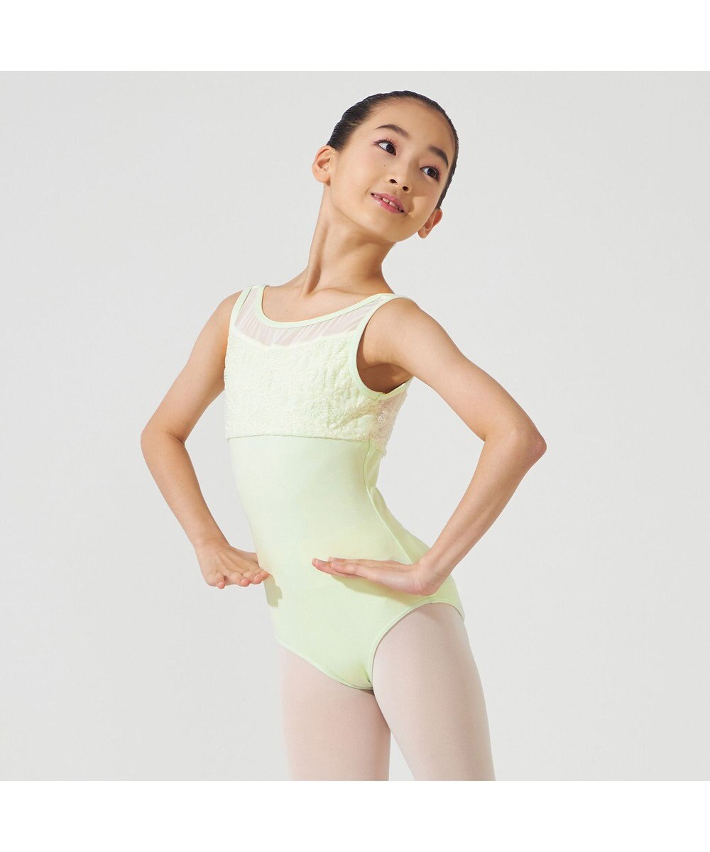 Chacott ノースリーブレオタード 