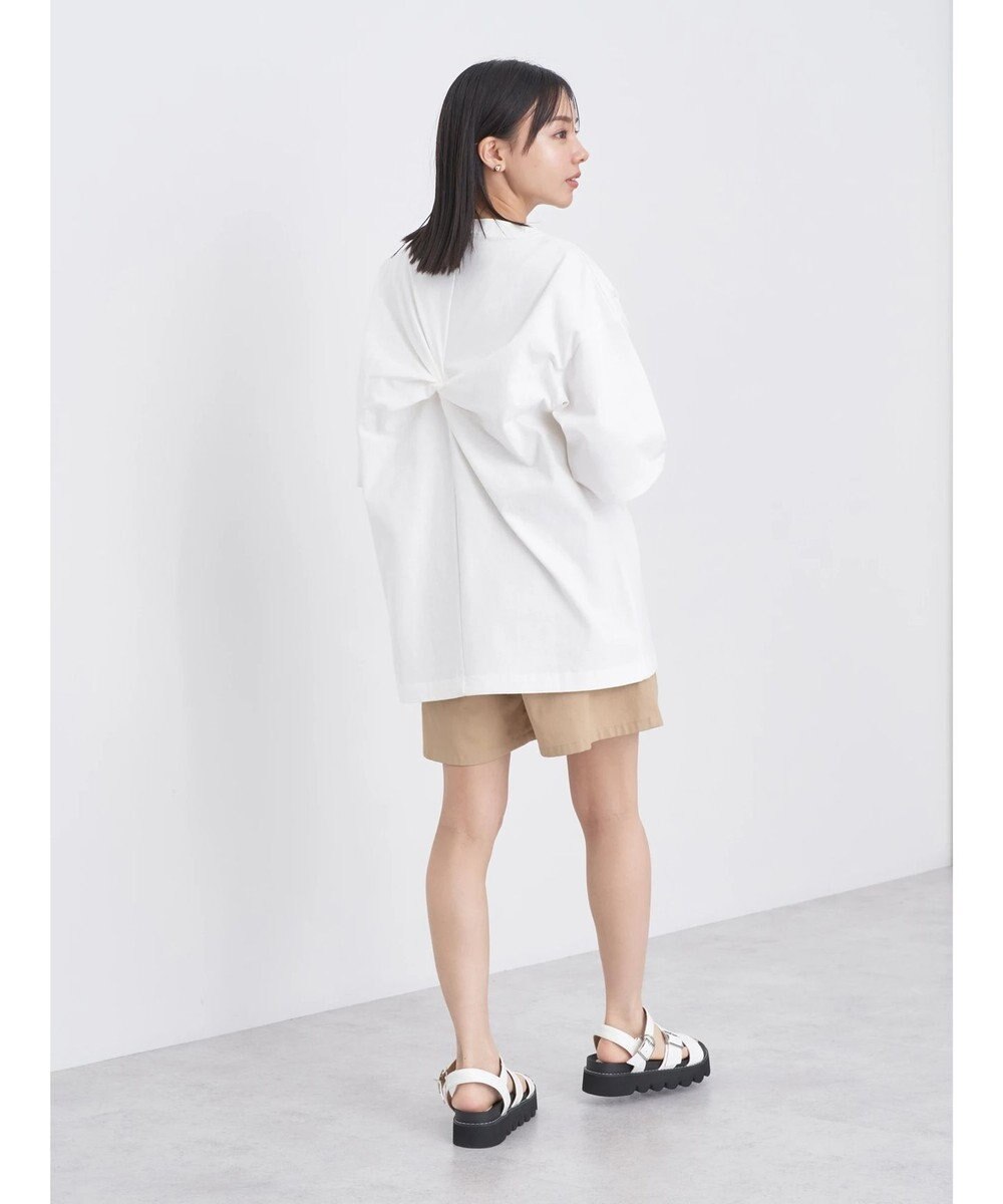 earth music&ecology バックディティールロゴＴＥＥ 