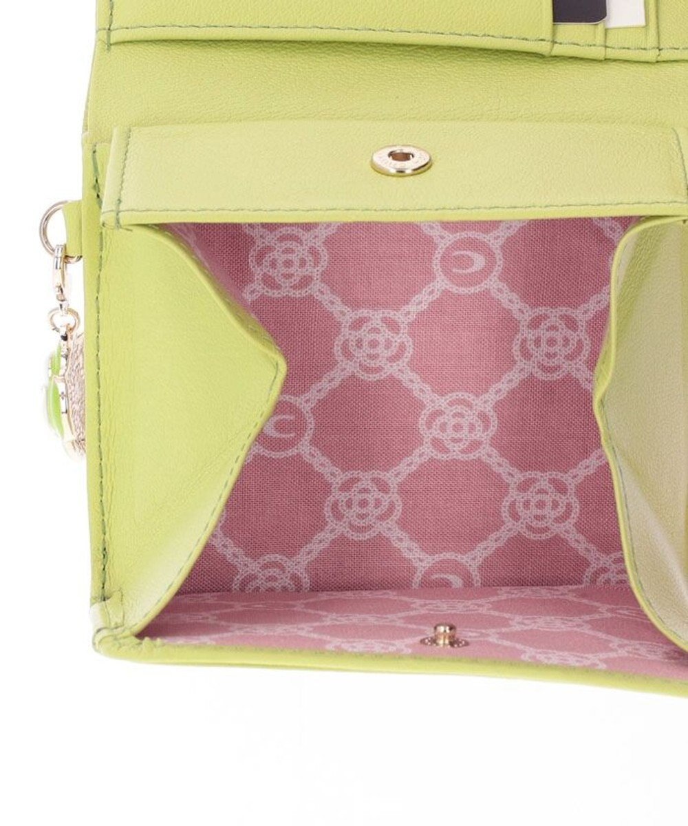 CLATHAS ワッフル　2つ折り財布 