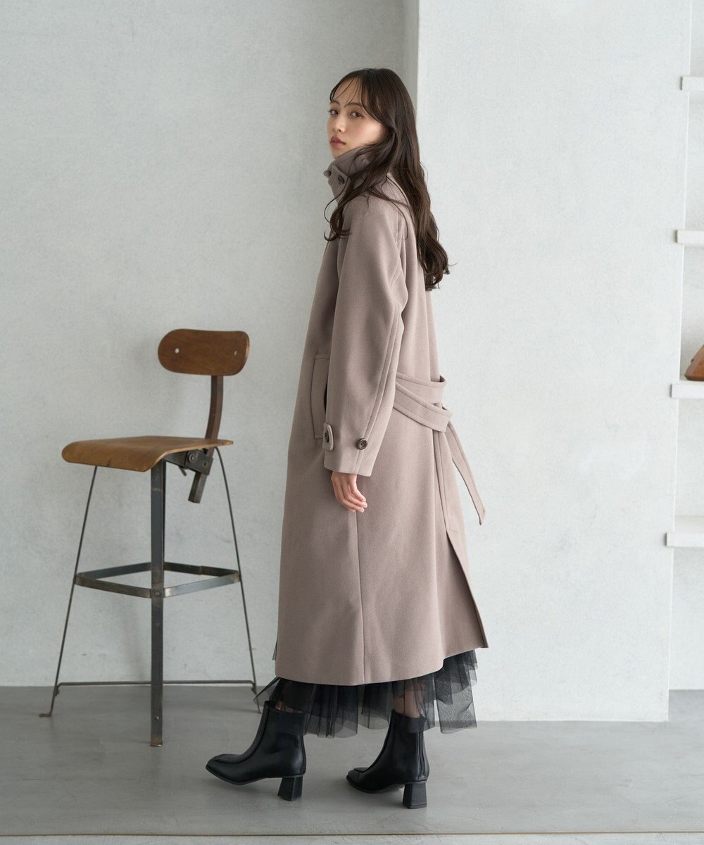 earth music&ecology 2WAYカラーロングコート 