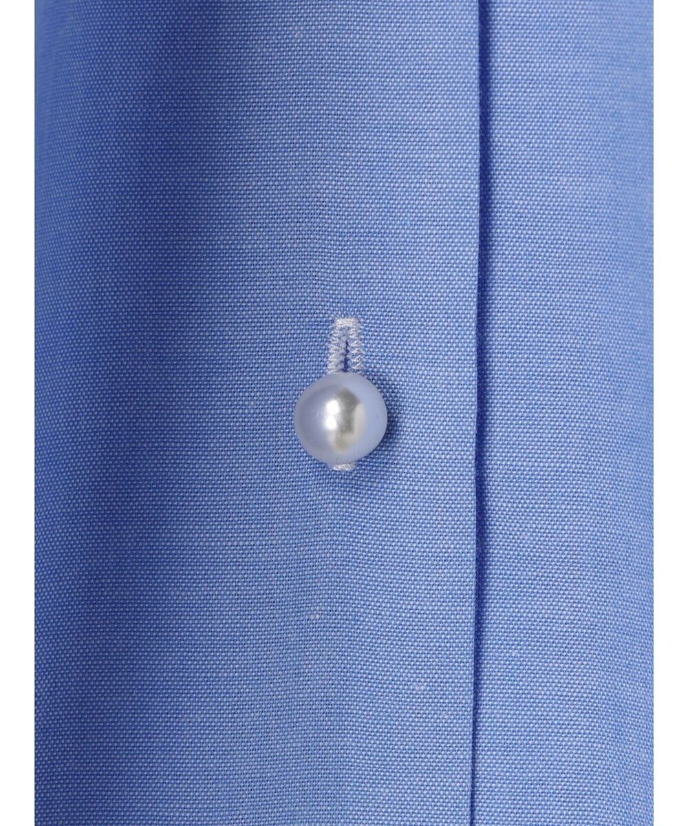 CRAFT STANDARD BOUTIQUE パールボタン抜き衿サークルブラウス 