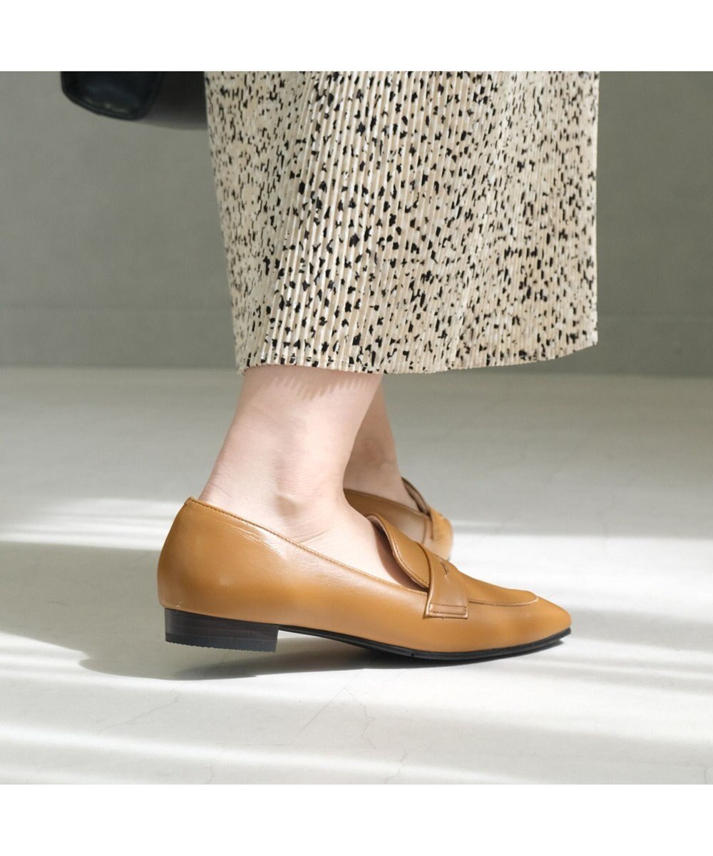 Pointer 日本製 本革シンプルローファー 