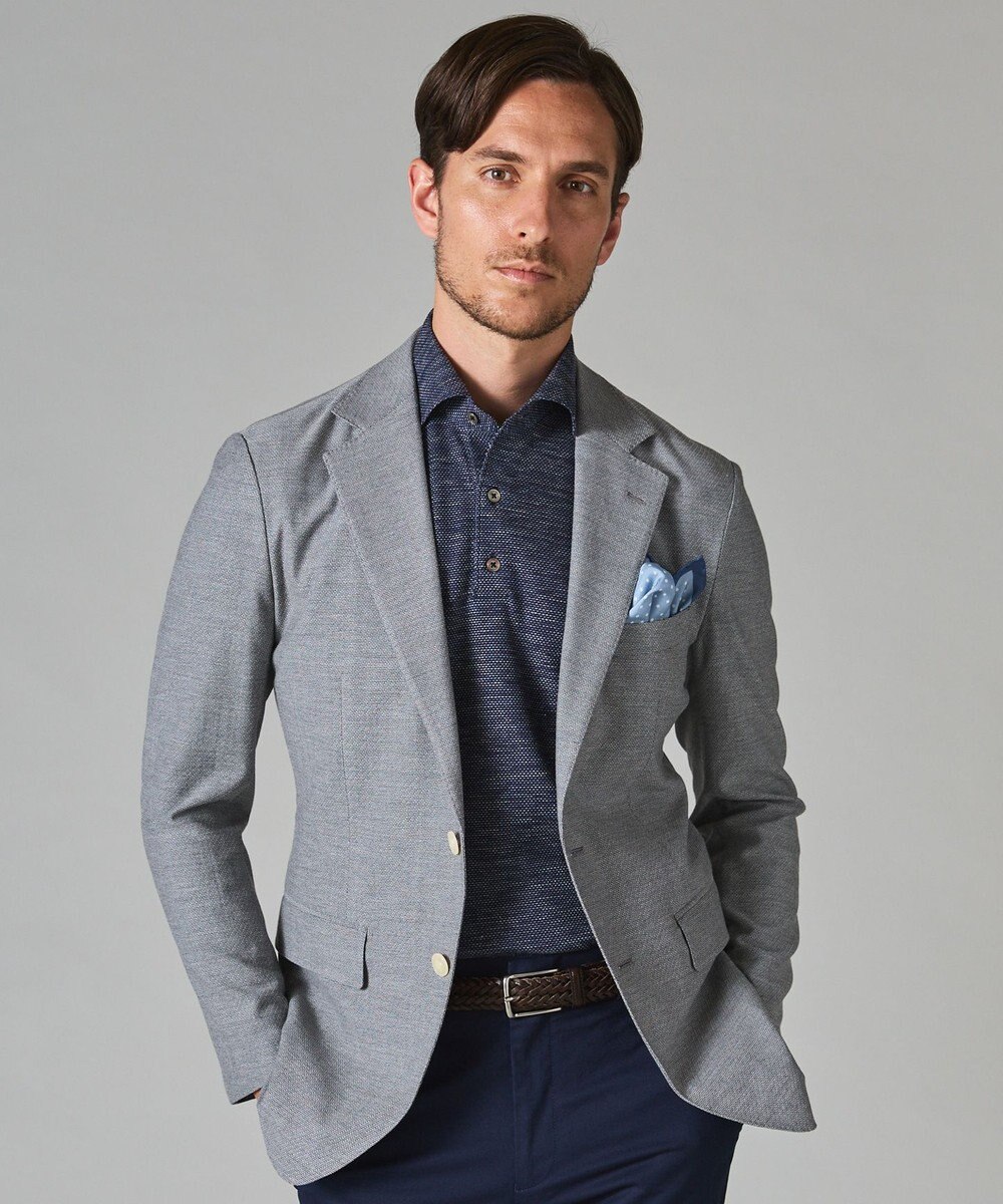 GOTAIRIKU 【麻混の清涼感】ノルマンディーリネン ボタンダウンポロシャツ(24年モデル) 