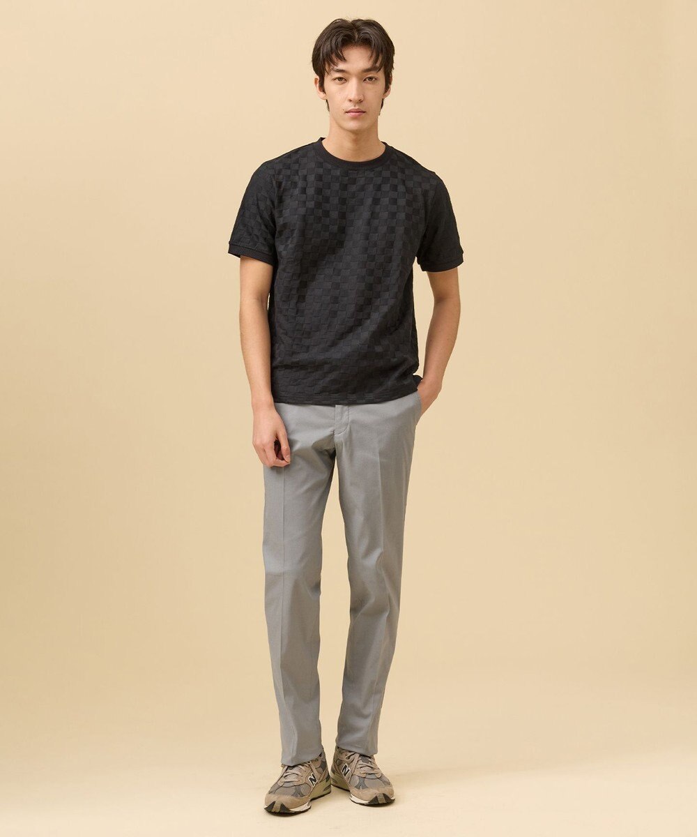 J.PRESS MEN ジャケットインの最適解【接触冷感 / 吸水速乾】【J.PRESS PREMIUM JERSEY】アーガイルリンクス Tシャツ 