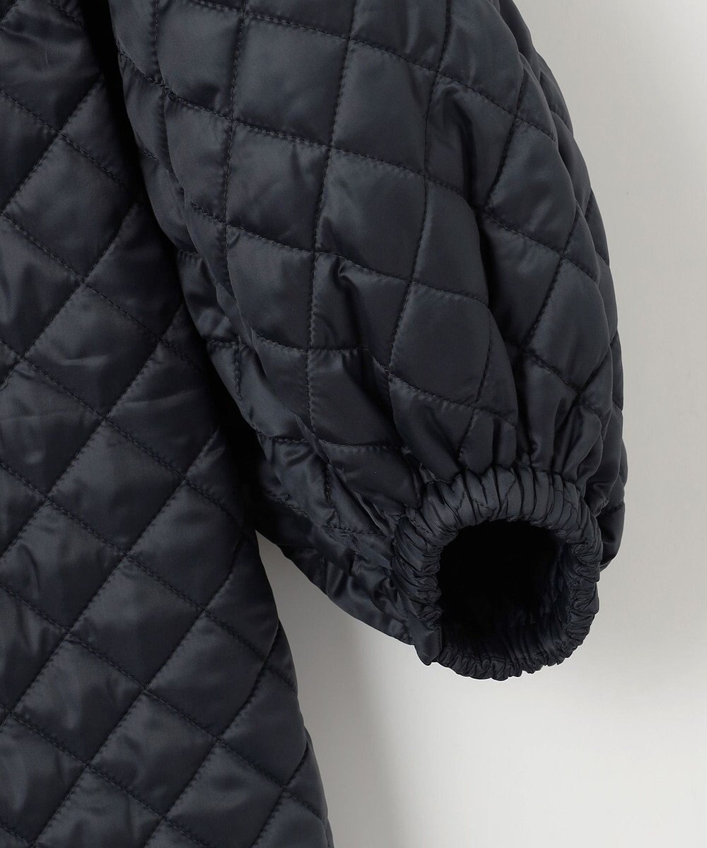 #Newans 【セレモニーにも】〈亀恭子さんコラボ〉キルティングロングコート 