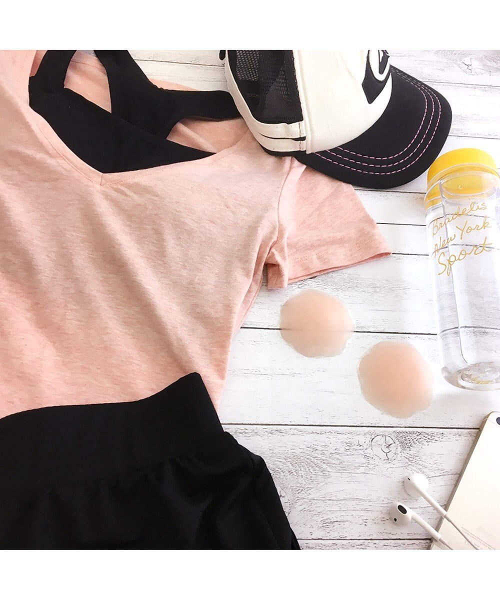 BRADELIS New York 【NuBra / バストトップ用】ヌーブラX・ニップルカバー 擦れ防止 繰り返し使用可能 