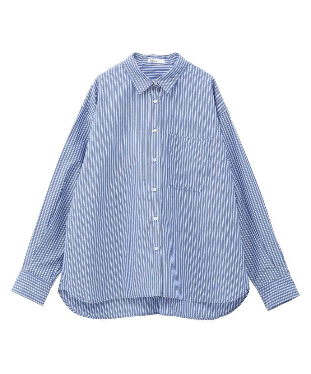 CRAFT STANDARD BOUTIQUE レギュラーカラーオーバーサイズシャツ 