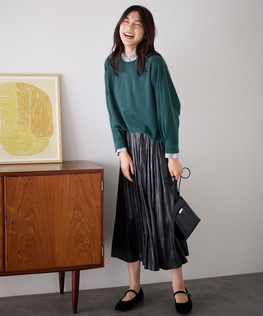 ANY L 【洗濯機可】かのこドルマンプルオーバー 