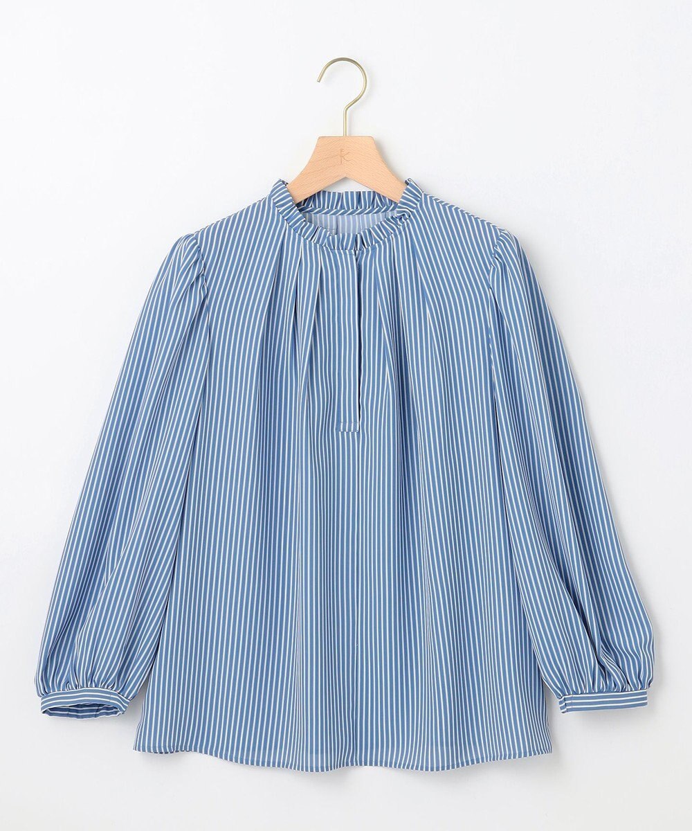 組曲 S ライトデシンフリル襟 ブラウス 
