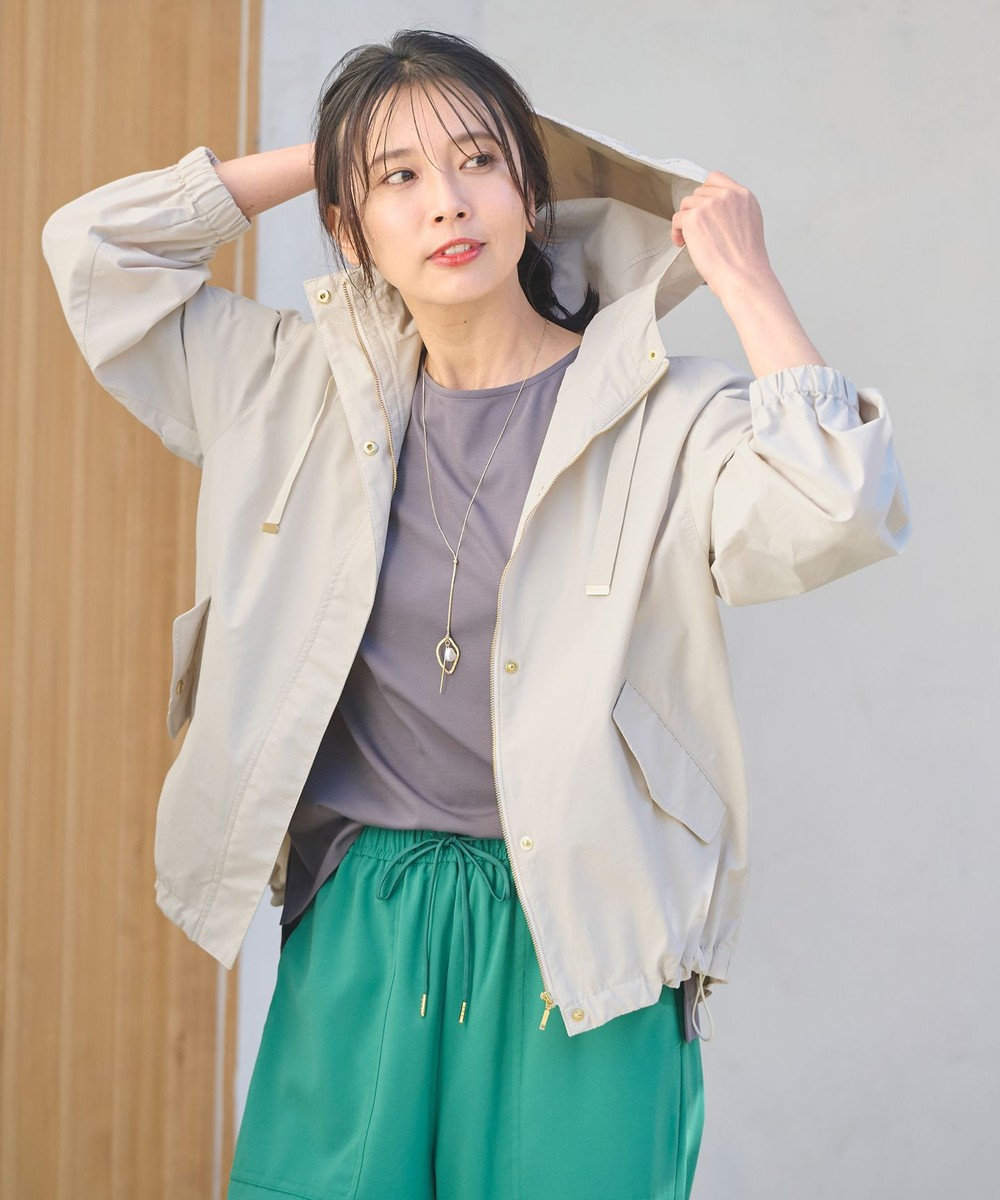 ANY 【手洗い可能・UVケア】ライト撥水マウンテンパーカー 