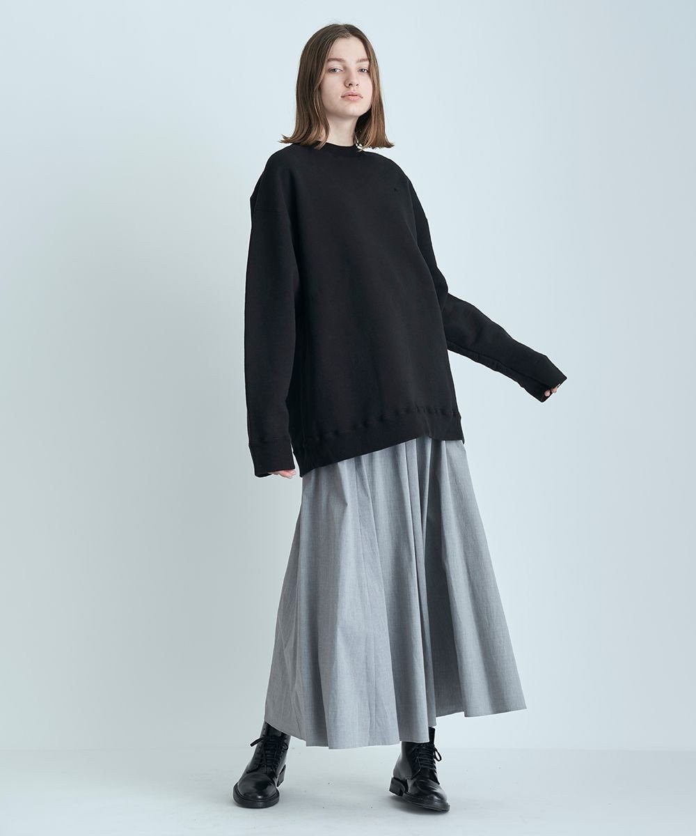 GARMENT DYE URAKE | オーバーサイズプルオーバー - UNISEX / ATON