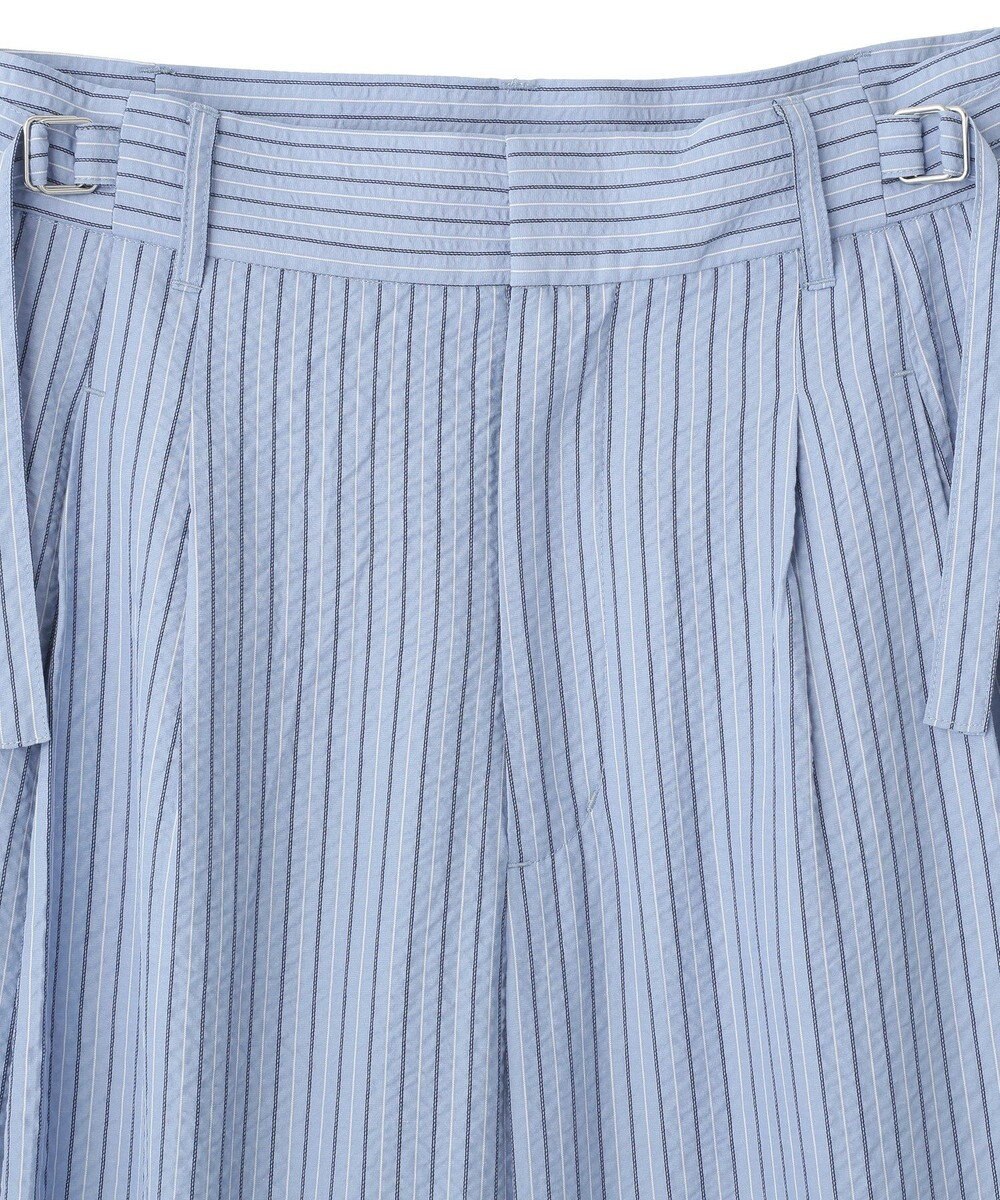 CRAFT STANDARD BOUTIQUE ベルトデザインワイドパンツ 